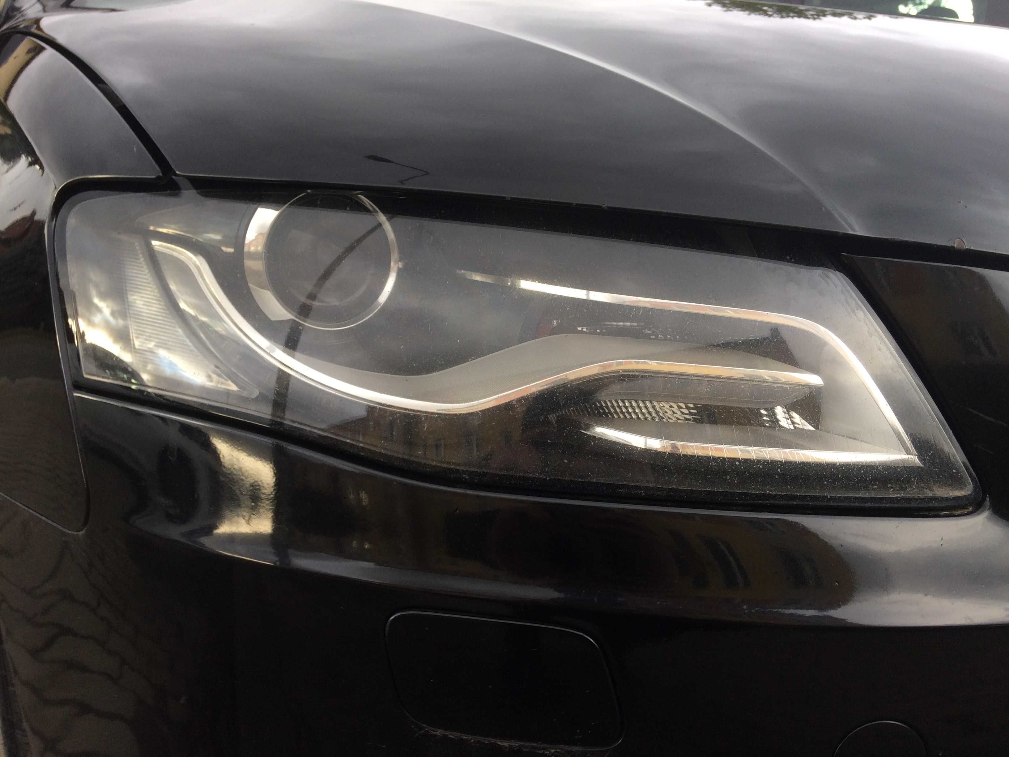 lampy przód bi xenon audi a4 b8 komplet lewa prawa