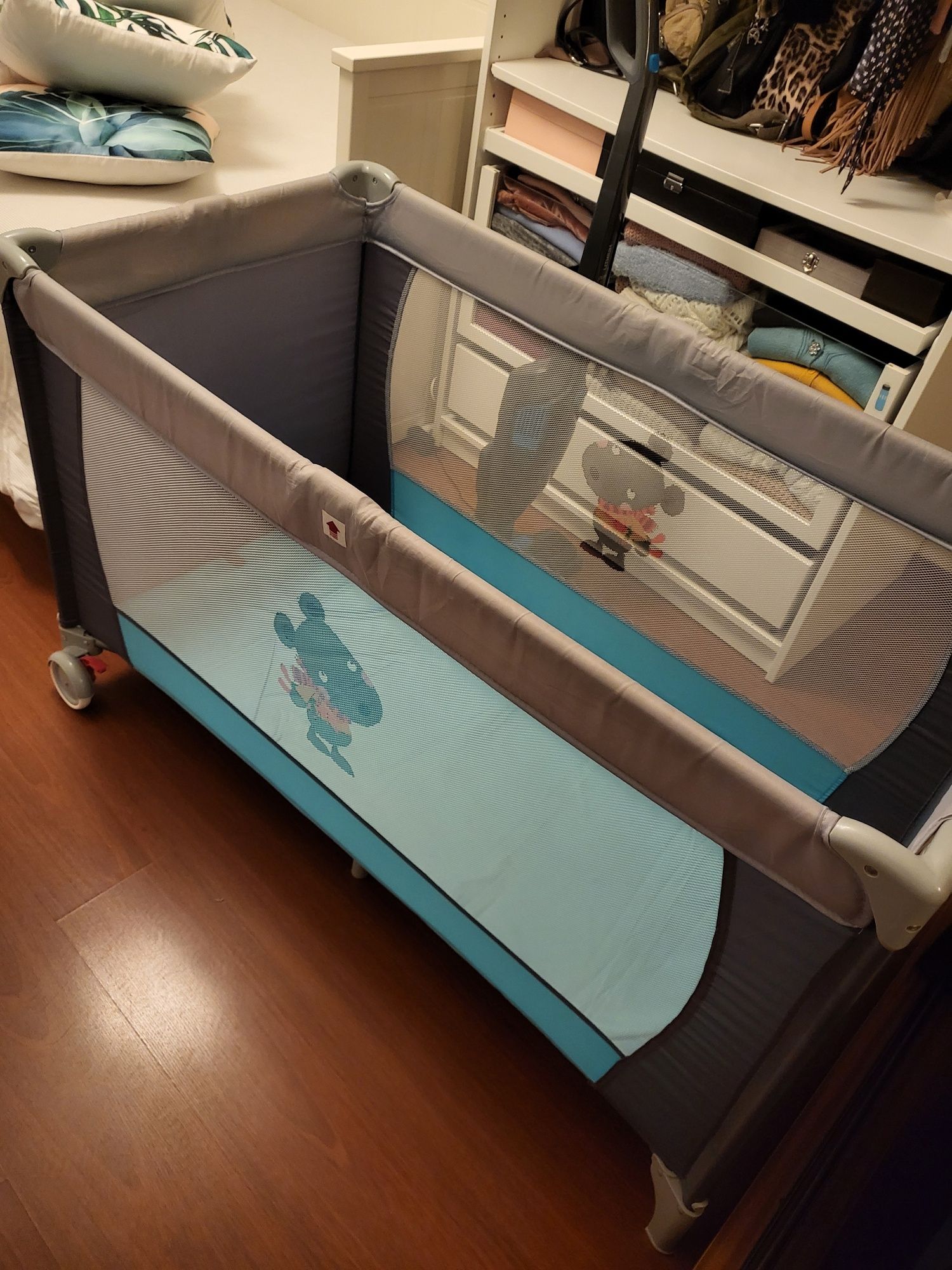 Berço/ parque / cama de viagem com colchão