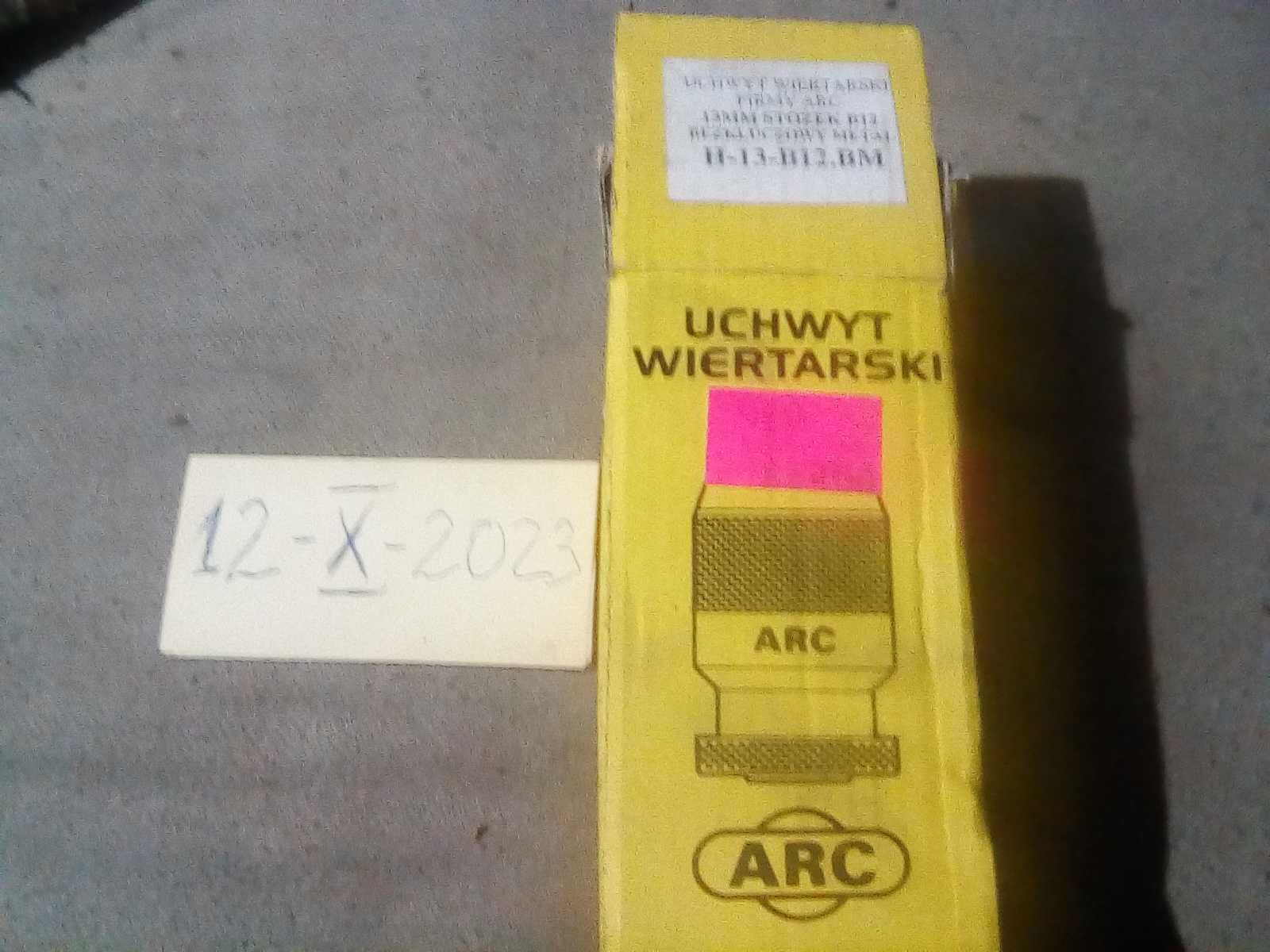 Uchwyt wiertarski Arcoff B12 13mm stożek bezkluczykowy ARC H-13-B12.BM