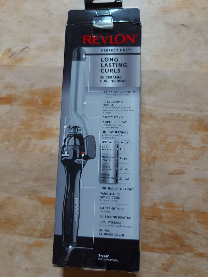 Плойка круглая Revlon, керамическая.