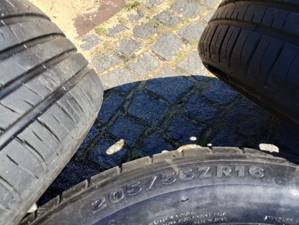 Zestaw kół letnich 4x108 205/55/16 citroen C4,Berlingo,peugeot partner
