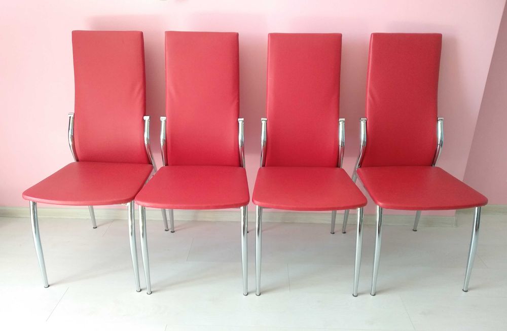 Стул Martin Chrome V-27, стільчик, табурет, стул для кухні, для бара.