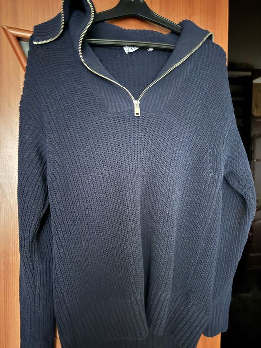 Темно-синій светр Зара розмір м