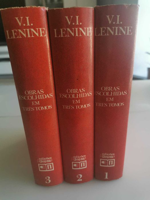 V. I. Lenine Obras Escolhidas - Três Tomos