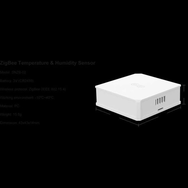 SONOFF SNZB-02 - Sensor de Temperatura e Humidade zigBee