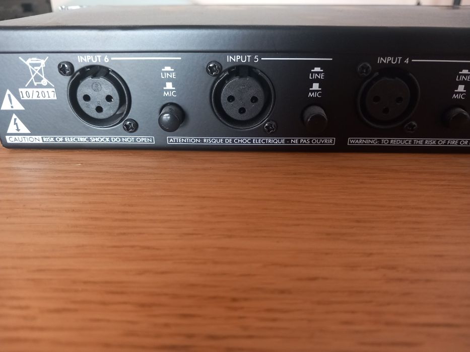 Art mx-622 - mesa de mistura em formato rack 1U