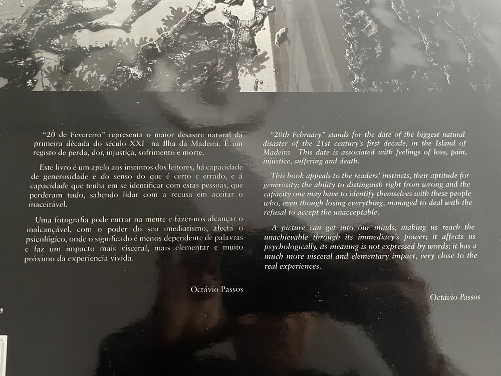 Livro fotografico de Ótavio Passos sobre a Madeira