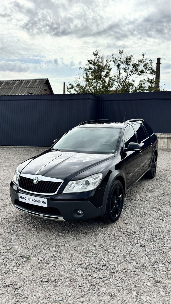 Skoda Octavia Scout  Шкода Октавія Скаут 2011 р.в,1.8 бензин 4*4 6МКПП