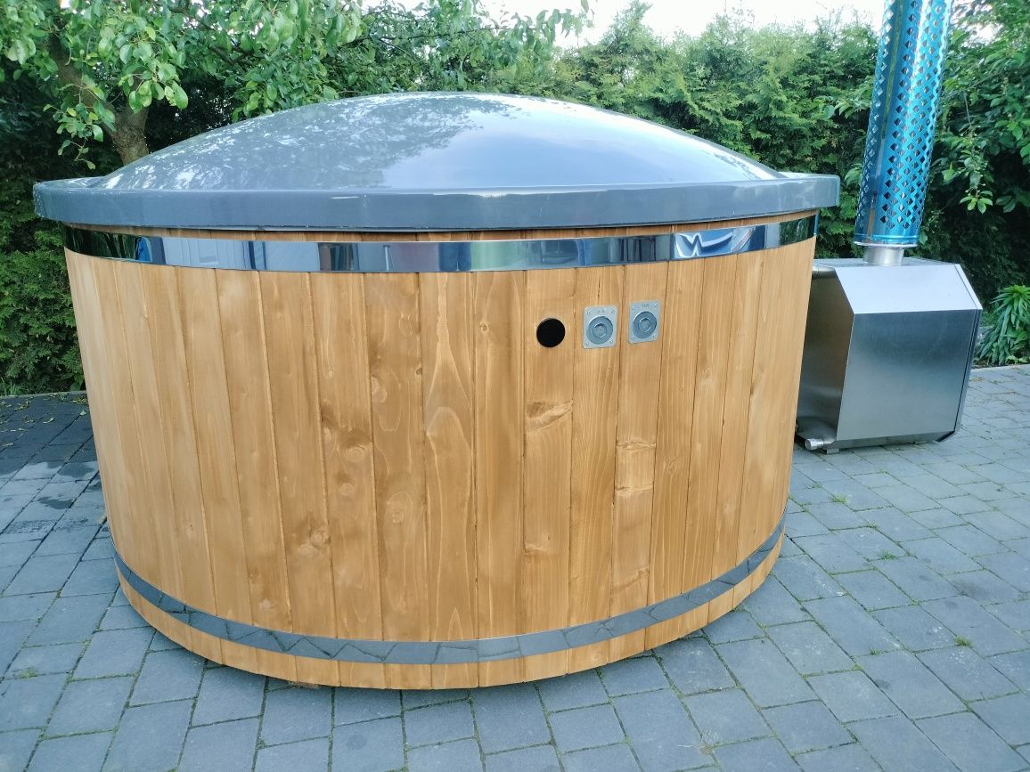 Balia ogrodowa jacuzzi ruska bania