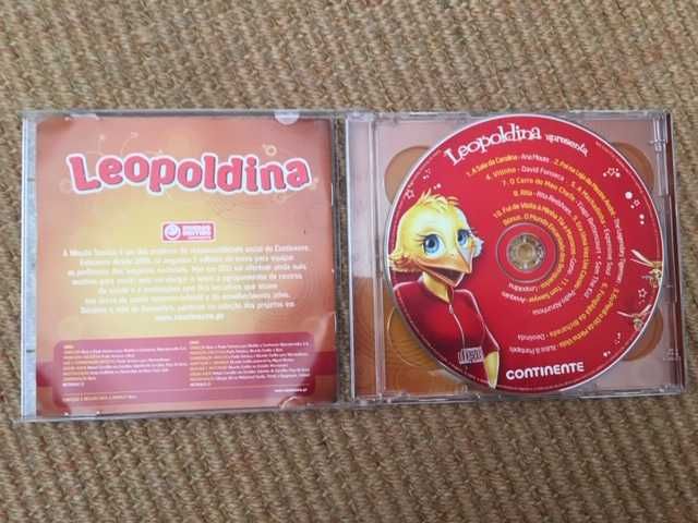 3 CDs de música Leopoldina
