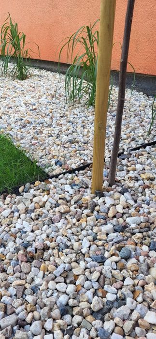 Kamień ozdony dekoracyjny granit lazur otoczaki cappuccino antracyt