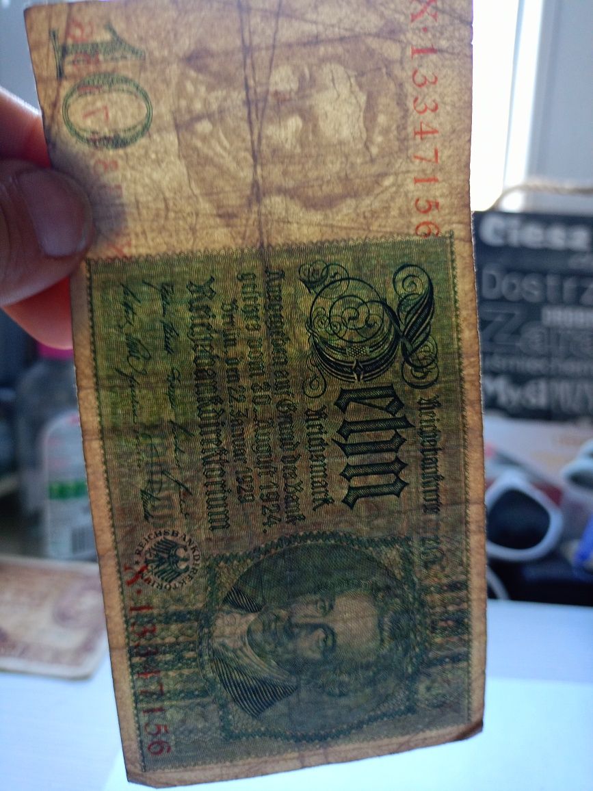 10 reichsmark z 1924 roku