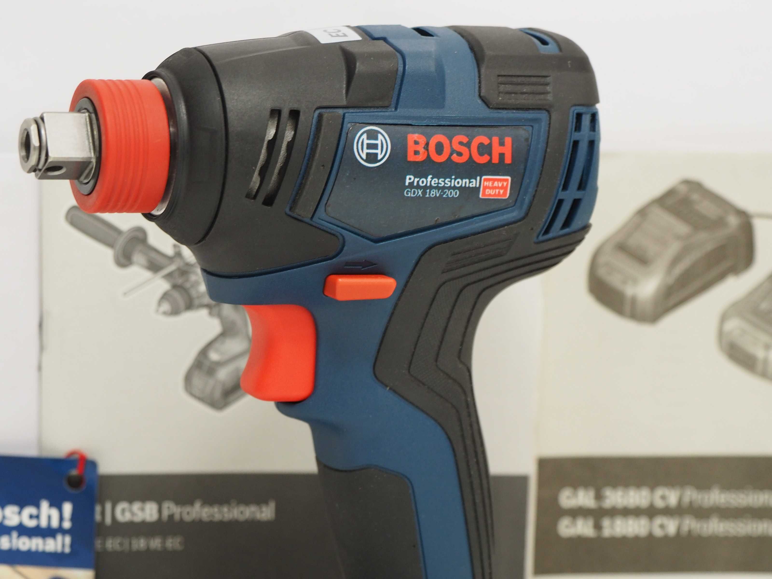 BOSCH GDX 18V-200 klucz zakrętarka 1/2''  +bateria 18v 6ah wurth bti