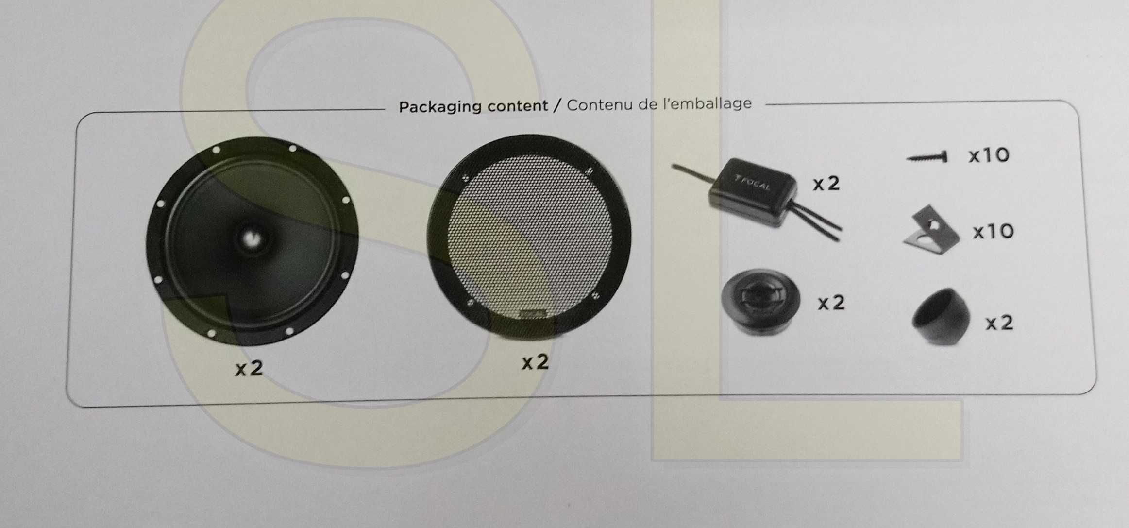 Focal Auditor ASE-165 Компонентная автоакустика Новая. Гарантия. RSE