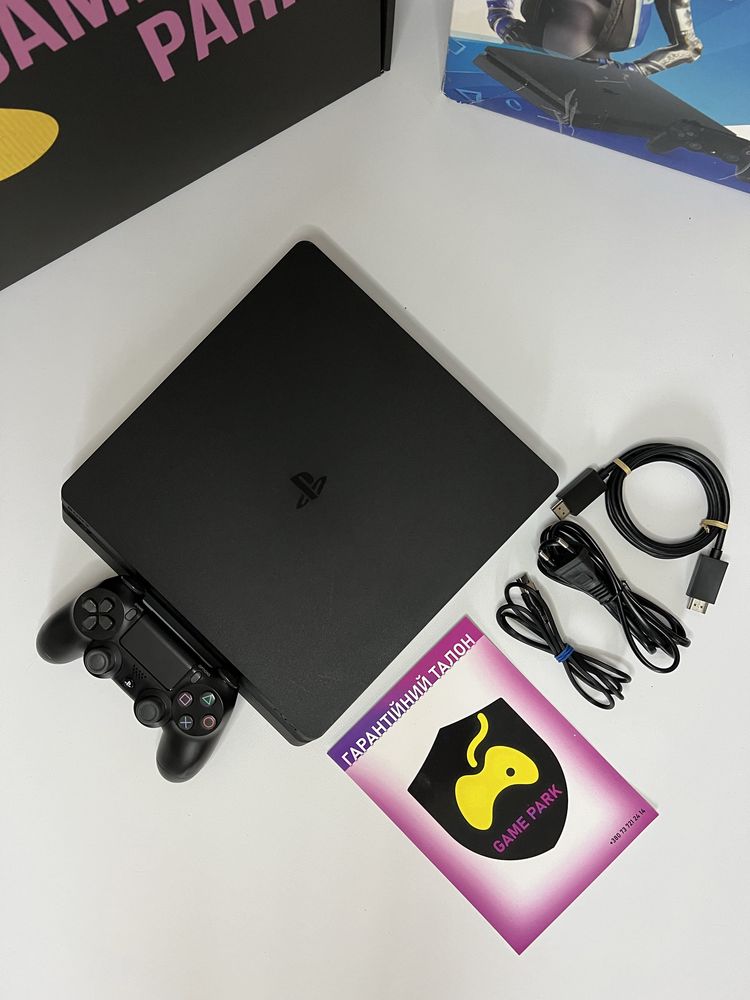 PlayStation 4 slim +41 ГРА +ГАРАНТІЯ Б/У (FIFA 23, UFC та ін)