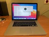 Macbook pro 15” retina (late 2013)  16g ram 256gb ssd intel core i7