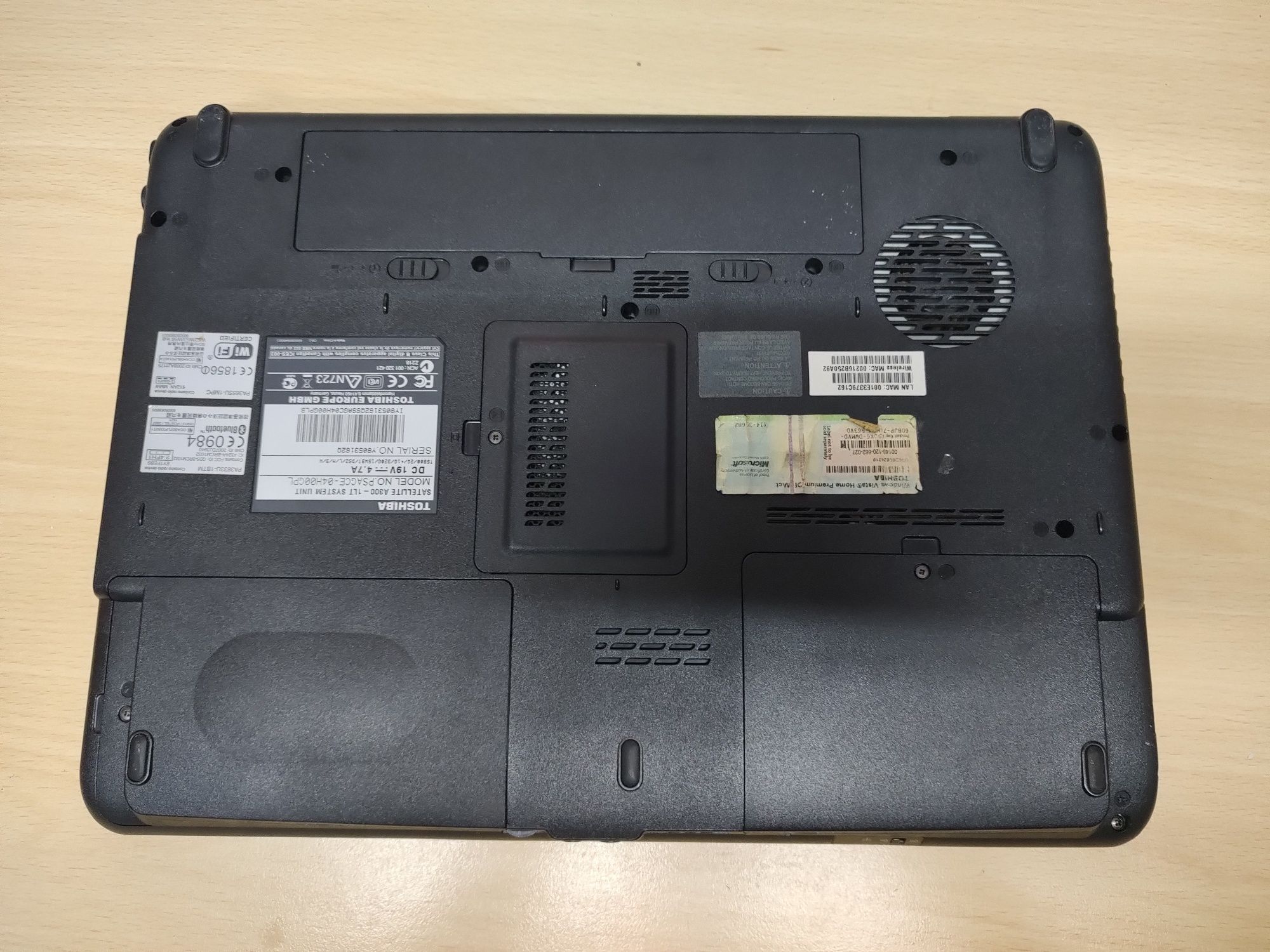 Laptop Toshiba Satelite A300-1LT