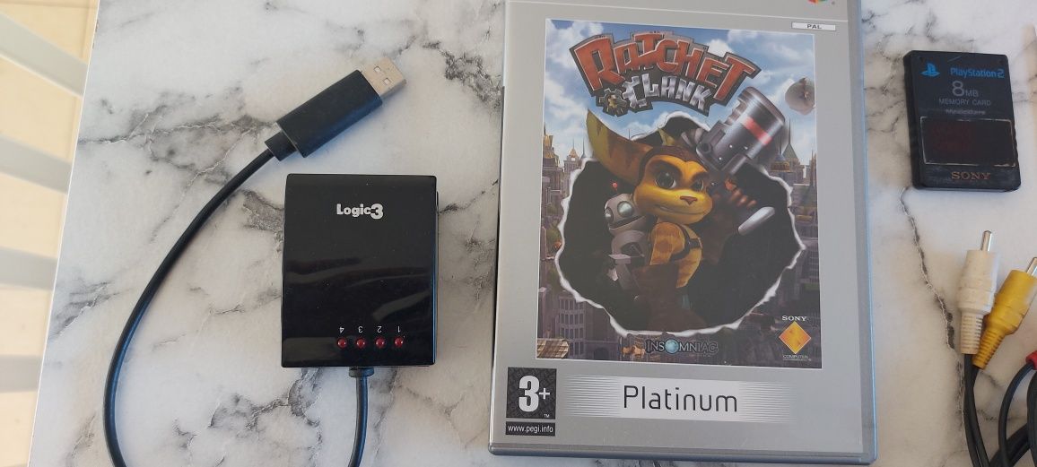 PS2 Slim e acessórios extras