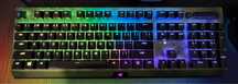 Teclado com fio Razer blackwidow V3,