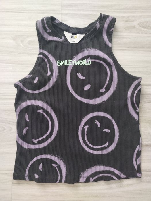 Bluzka dziewczęca na ramiączkach H&M r. 158/164