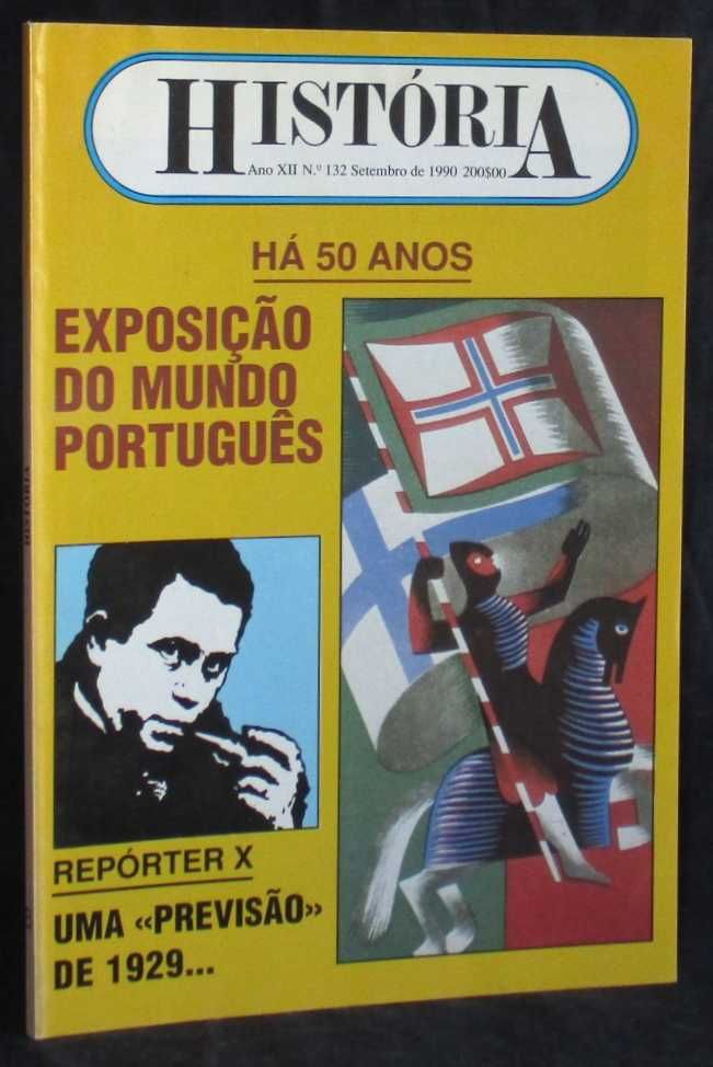 Revista História Nº 132 Setembro 90 Há 50 Anos Exposição Mundo