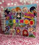 Książka na rzepy - Friends Toca boca Avatar world Elza Harry Potter