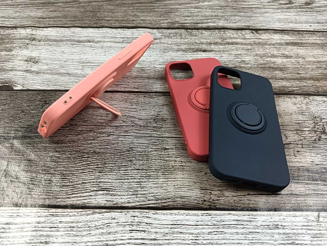 Etui Case Sylikonowe Ring do iPhone 12 mini + Szkło Hartowane