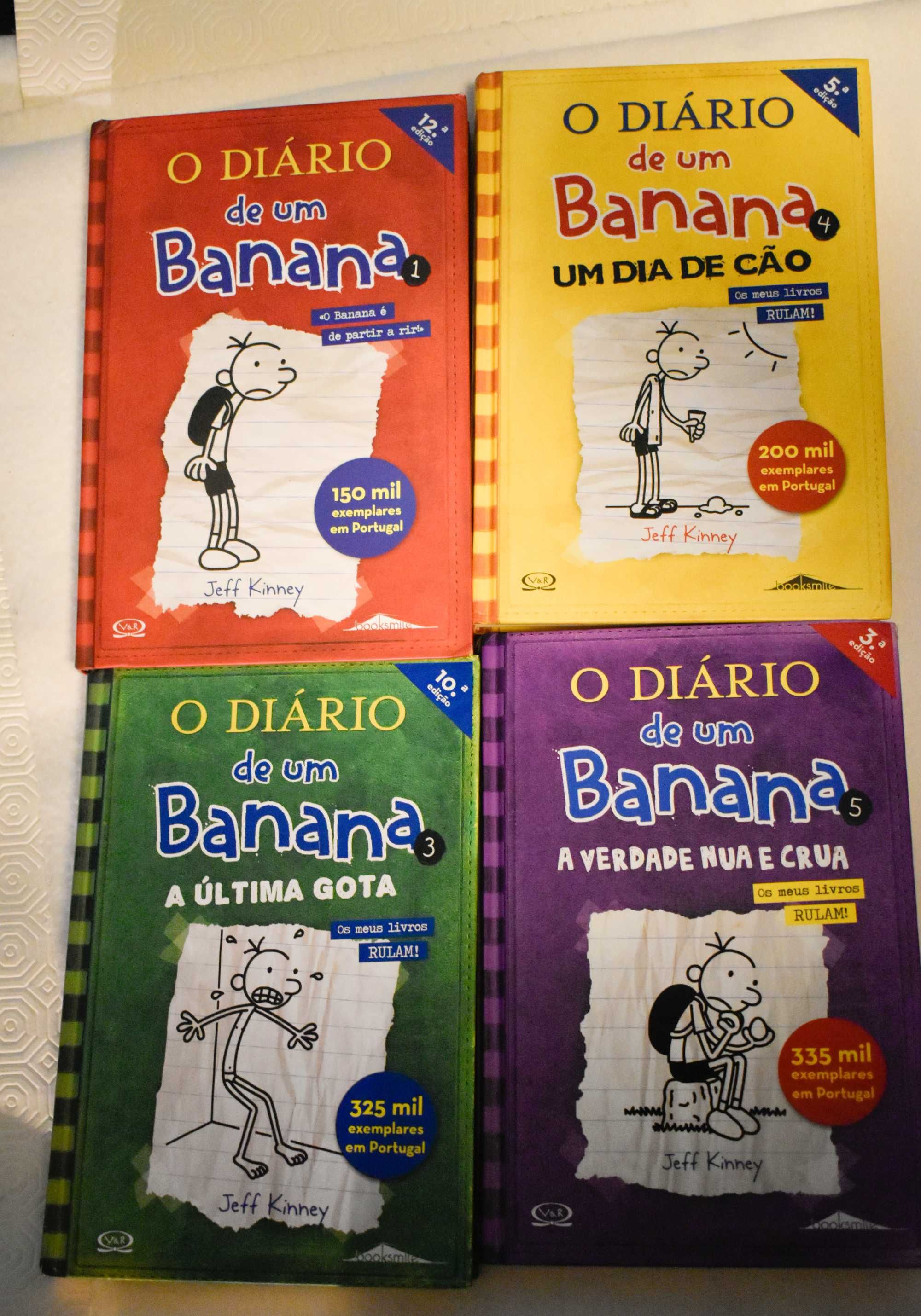 Diário de um Banana 1, 3,4 e 5