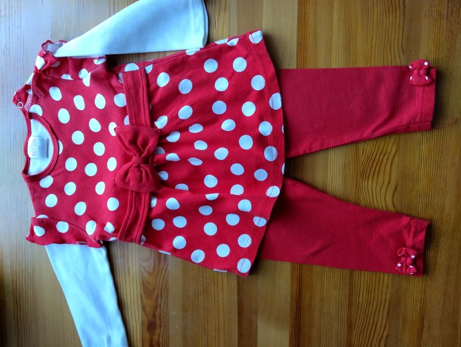 Zestaw sukienka+legginsy