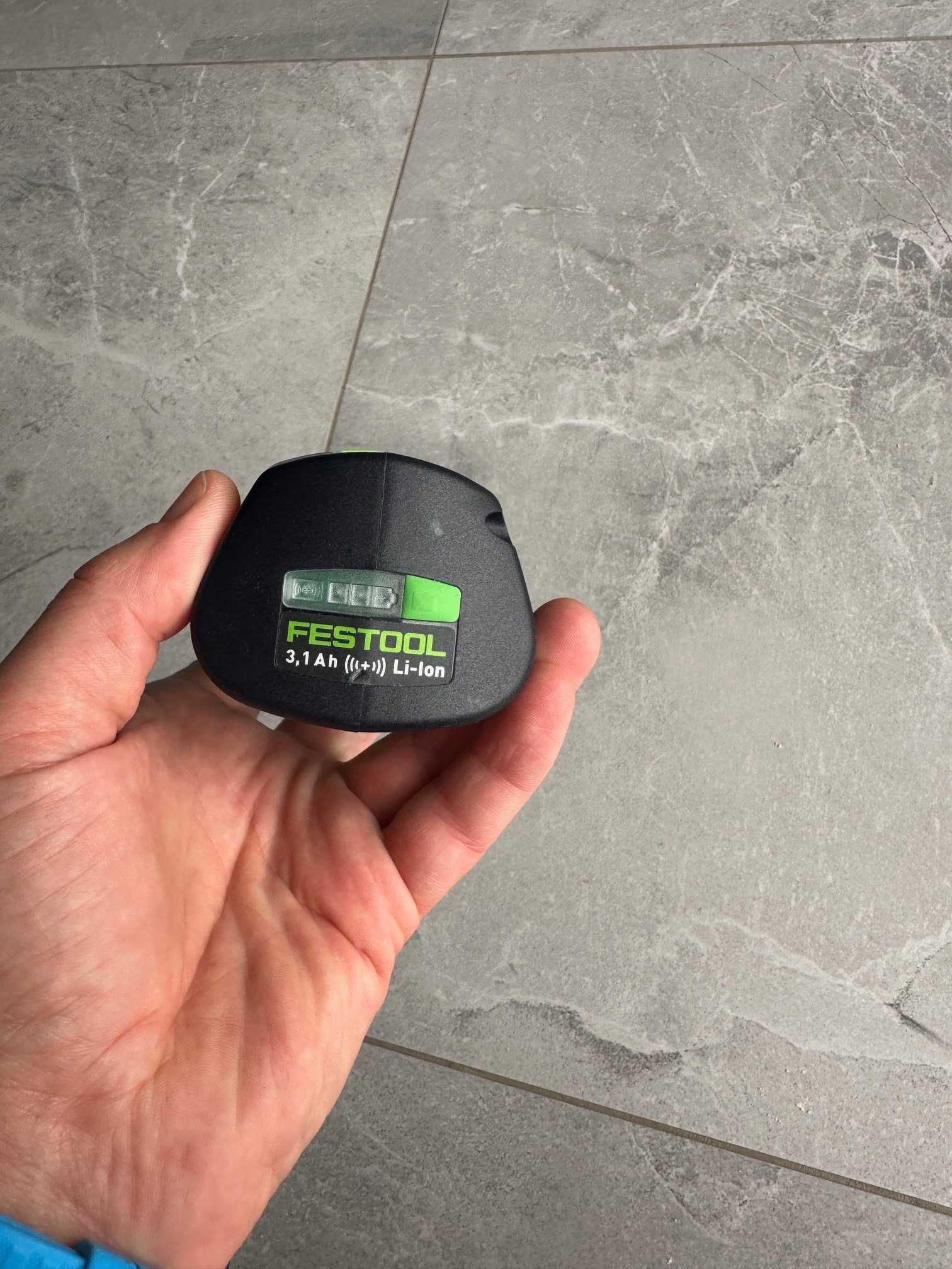 Festool Akumulator BP 18 Li 3,1 Ergo tylko 5 cykli bluetooth do ETSC