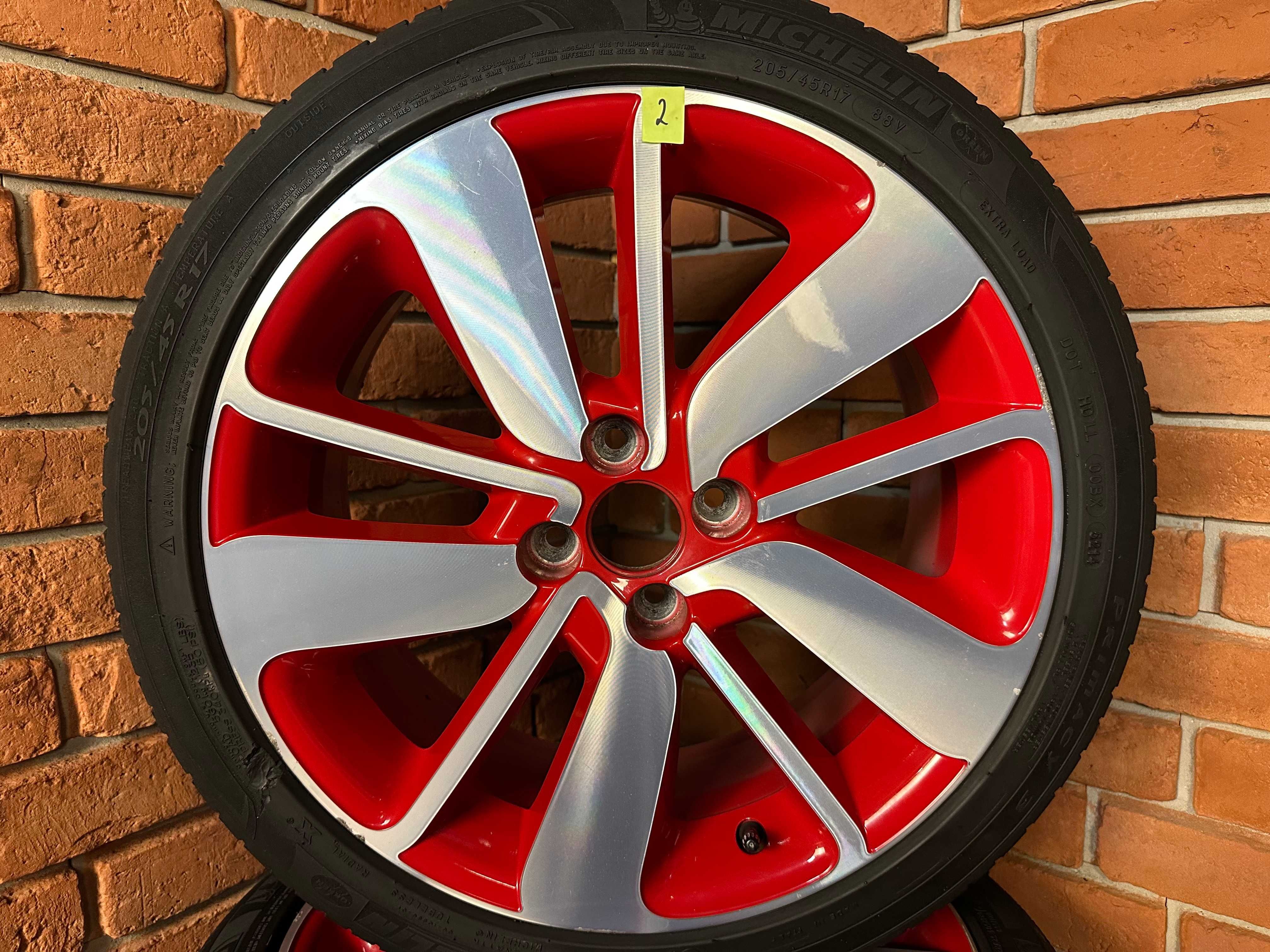 Koła Felgi 17 4x100 Renault Clio IV Oryginał Czujniki TPSM