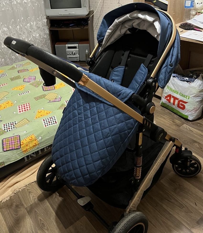Коляска-трансформер 3в1 maxibaby IQ