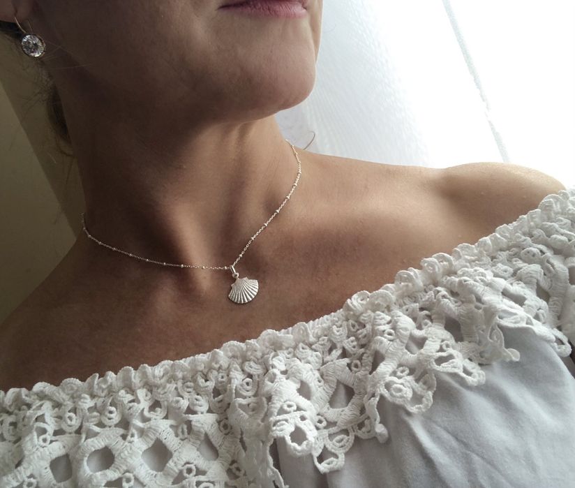Знижка ! Срібна цепочка Thomas Sabo, " Мушля"