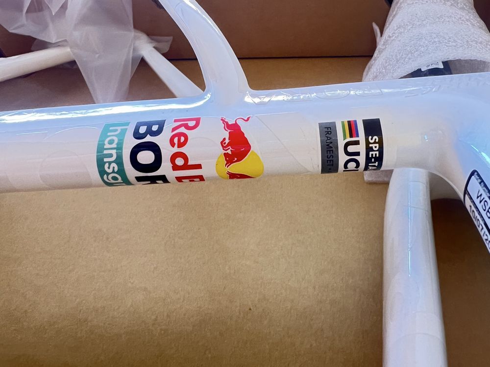 Soecialized tarmac sworks sl8 red bull bora quadro