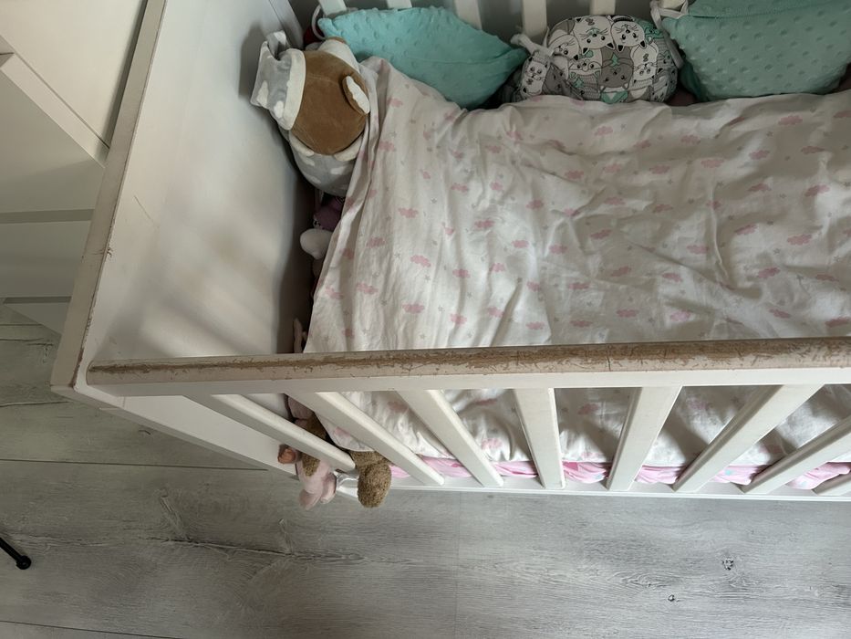 Łóżeczko dziecięce Ikea 60x120 materac