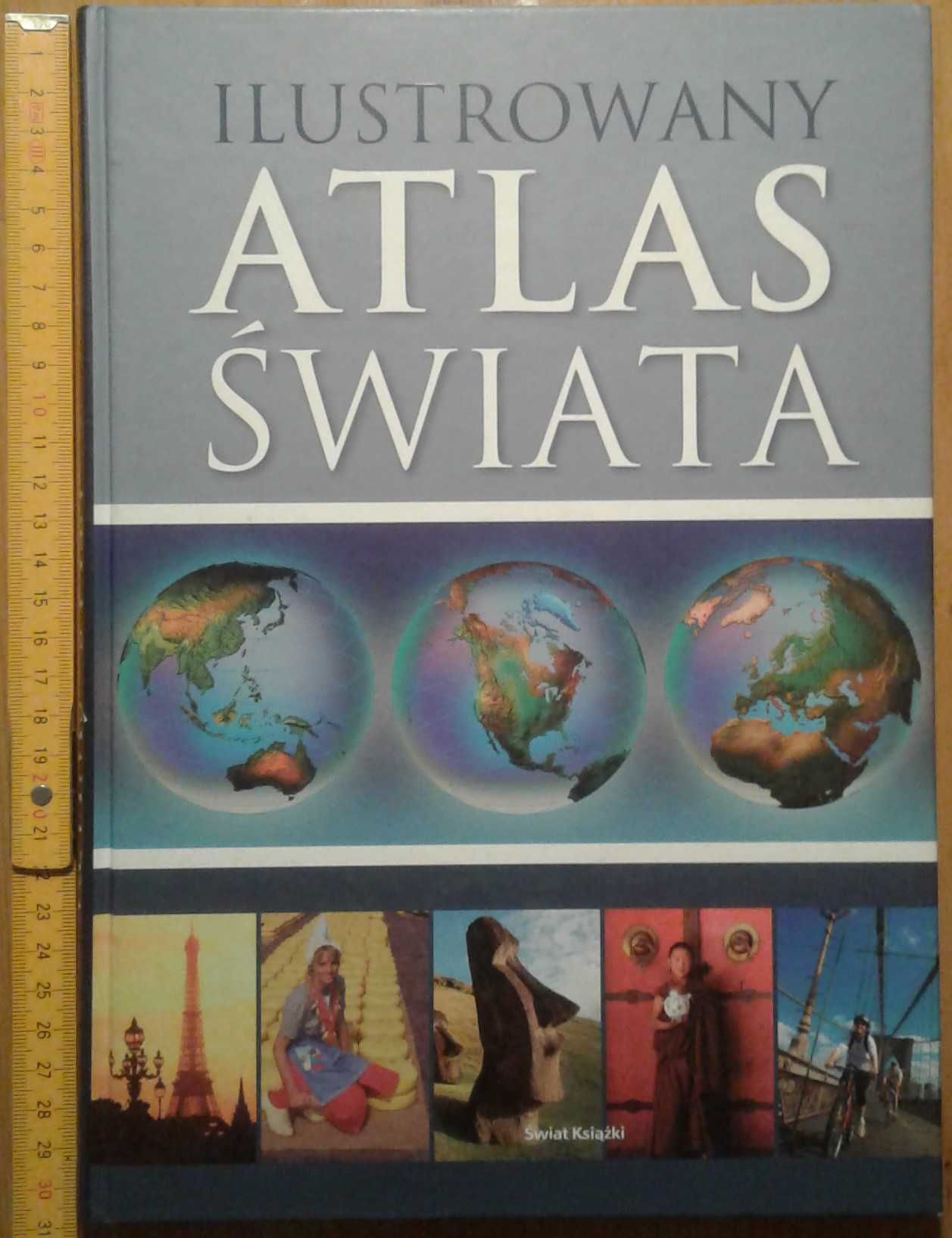Ilustrowany Atlas Świata + gratisy