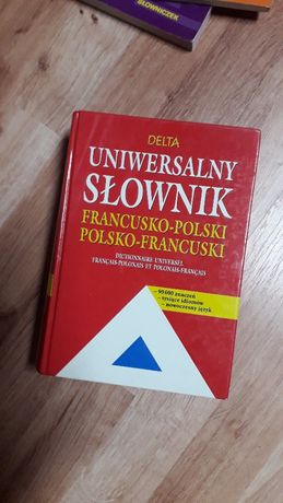 słownik francusko-polski i polsko-francuski DELTA
