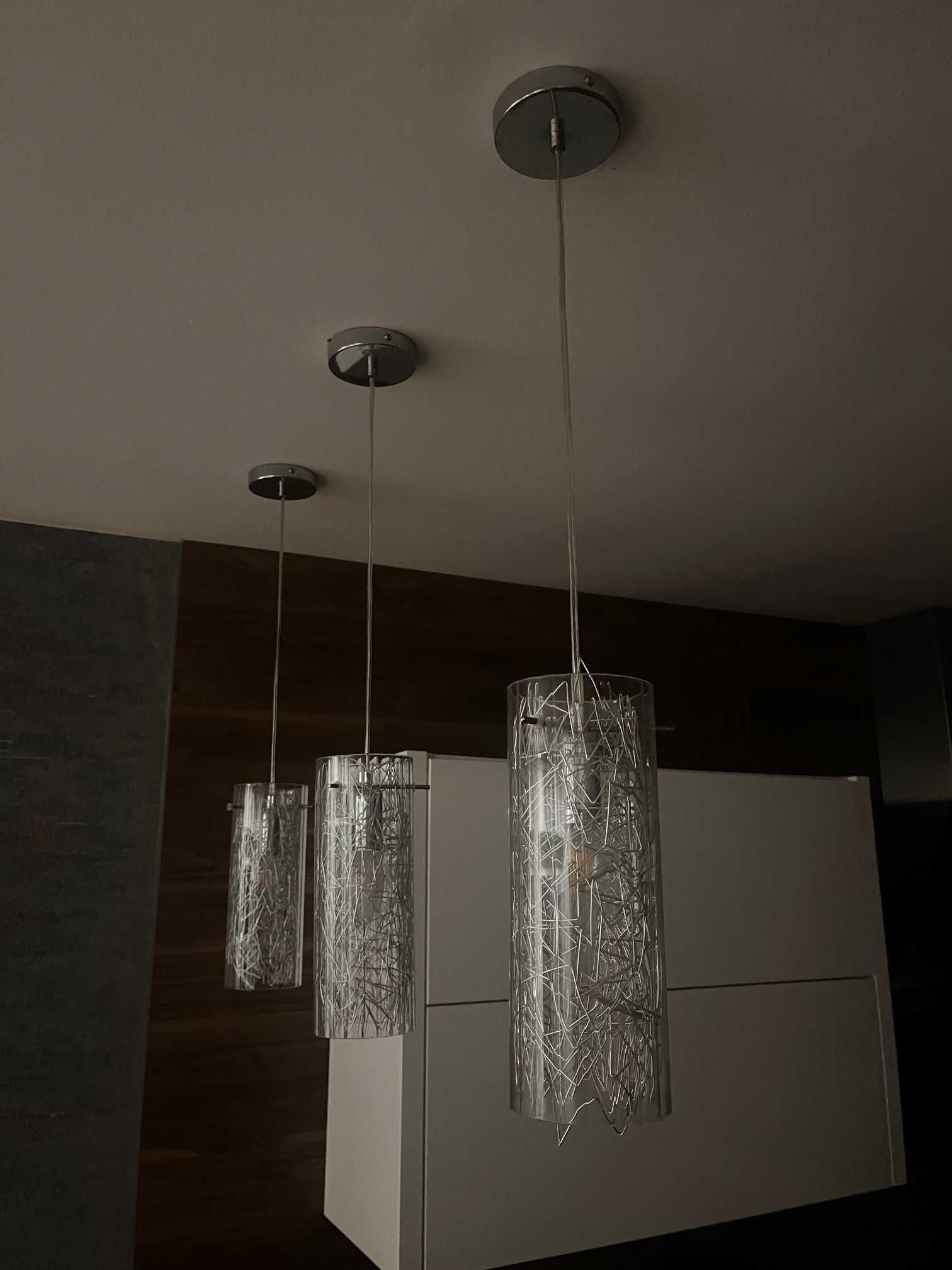 Lampa wisząca kinkiet druciki