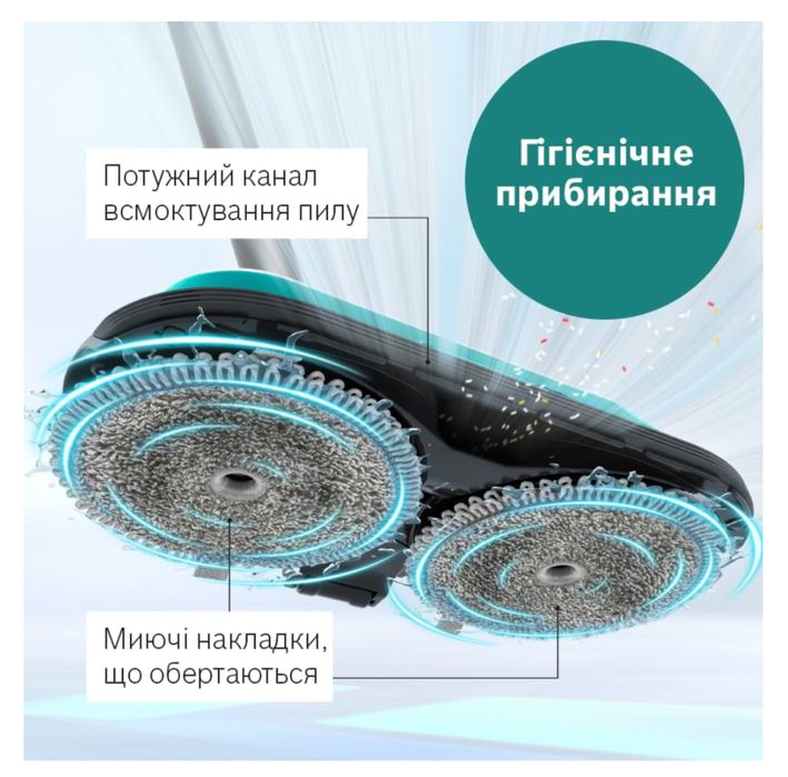 Насадка миюча на ручний пилосос для дому Bosch BCS71HYG2