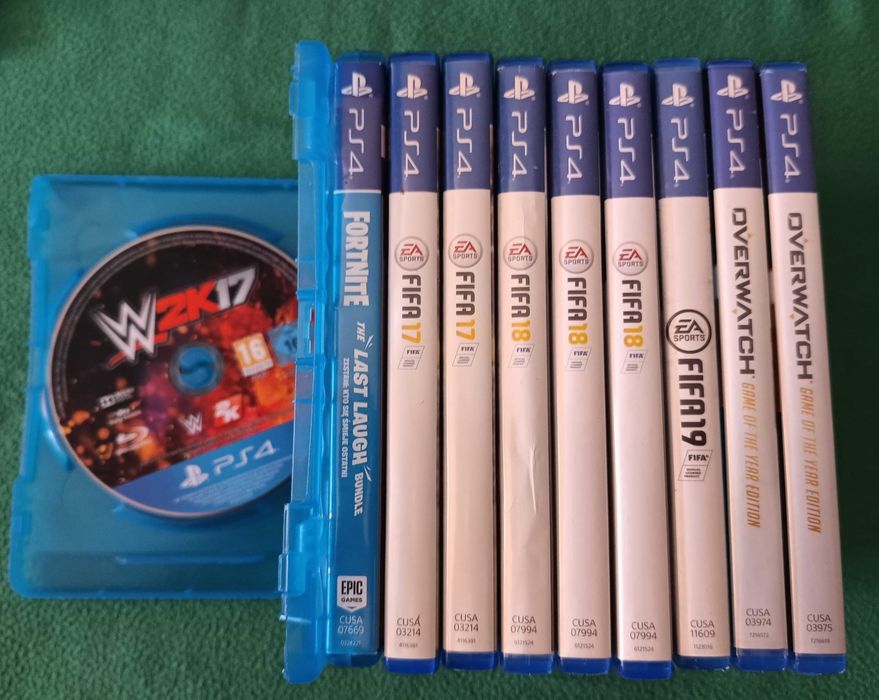 FIFA 17 18 19 Overwatch W2K17 Fortnite DLC PS4 Okazja W-wa