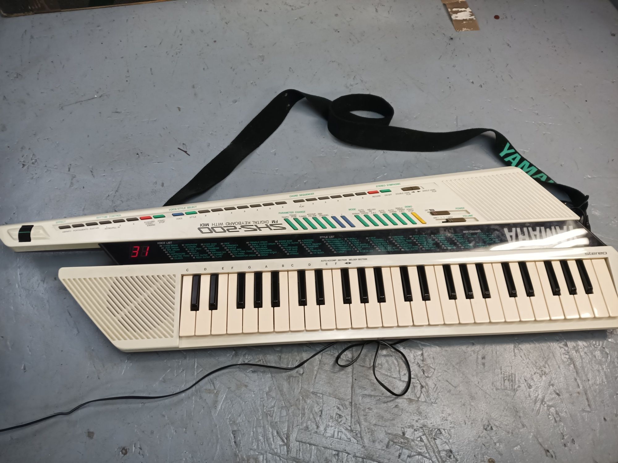 Yamaha SHS 200 keyboard sprawny