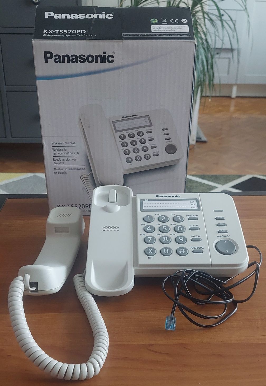 Telefon stacjonarny Panasonic