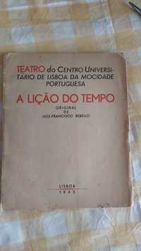 Teatro mocidade portuguesa 1943 a lição do tempo