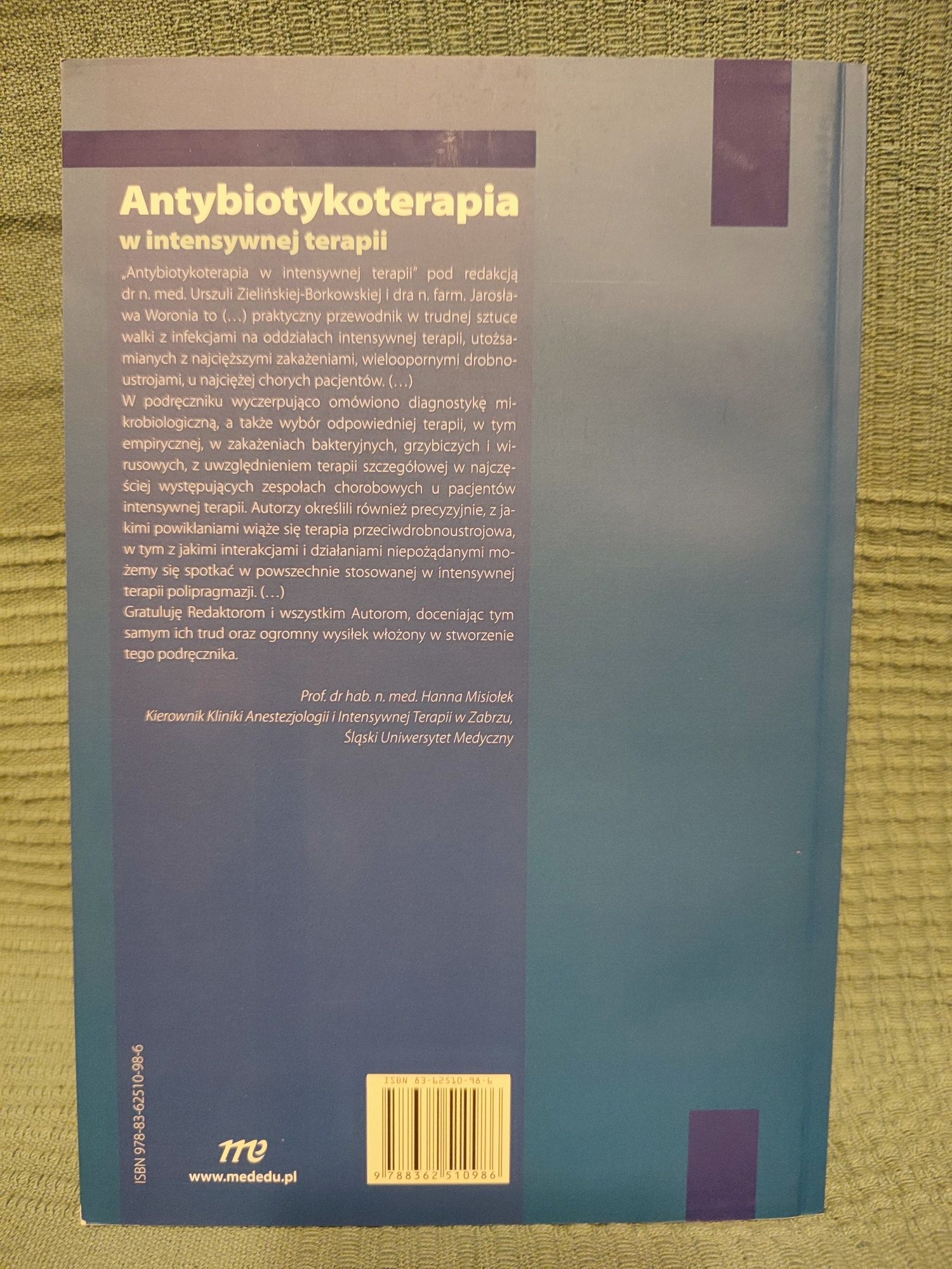 Antybiotykoterapia w intensywnej terapii Woroń