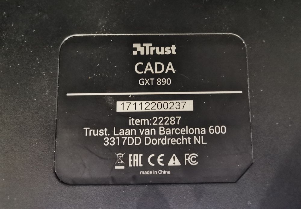 Teclado GXT 890 TRUST