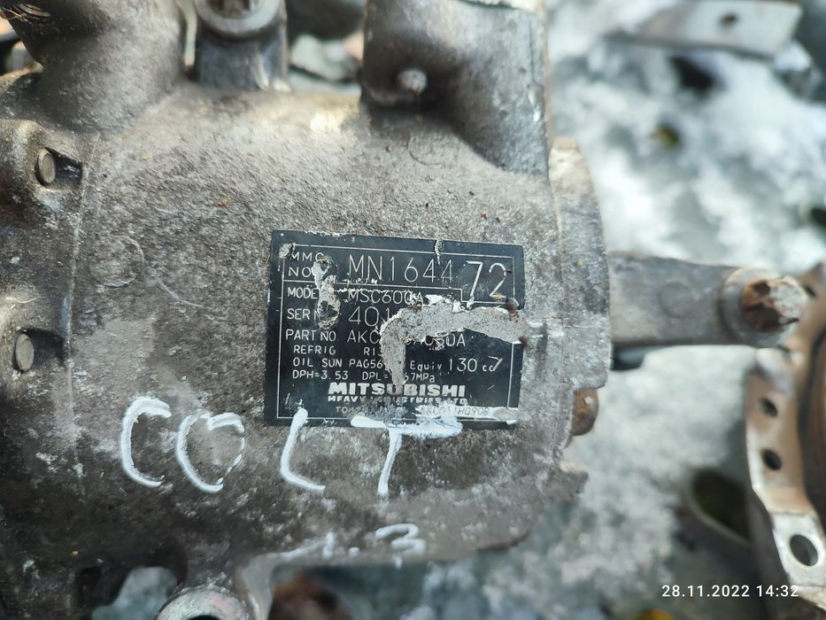 Colt 1.3B,09r, rozrusznik,alternator,komputer, przepustnica, części