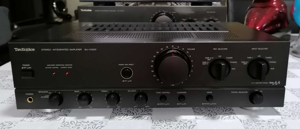 Amplificador Technics SU-VX500 VC-4 Amplifier Systrem; Class AA