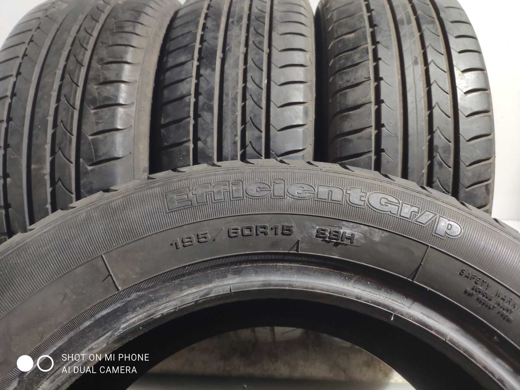 Opona Opony 195/60R15 Goodyear EfficientGrip komplet 4szt lato