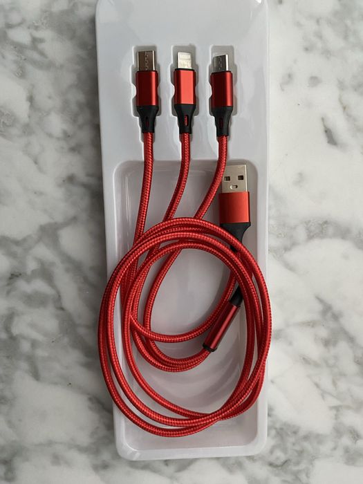 3 в 1 usb data cabel quick charge and data