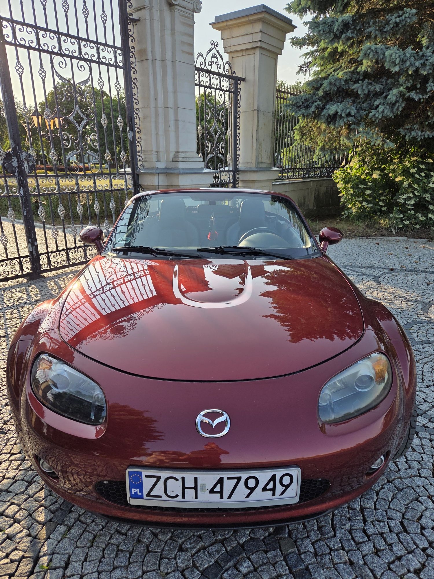 * Piękna Mazda MX-5 MIATA MX5 1.8  Czerwona Perła PRHT Hardtop